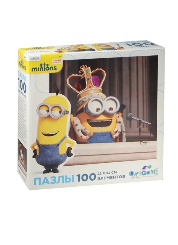 Паззл Оригами 100эл 22*22см Серия Minions 01699 2473665 — 1