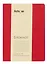 Записная книжка А6 100л кл. красный, интегр., тонир.блок, резинка, ляссе, Schiller — 3031822 — 1