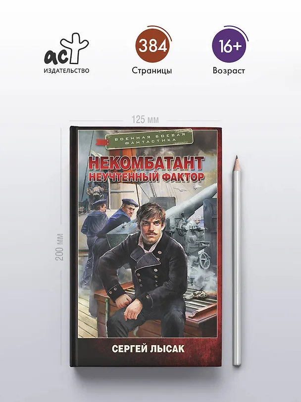 Книга Некомбатант. Неучтенный фактор (Сергей Лысак) — 5