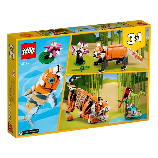 LEGO Creator 3in1: Величественный тигр, 755 деталей (31129) 3121265 — 12