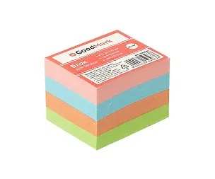 Блок-куб 60*50*40 цветной, проклеенный, GoodMark 3059563