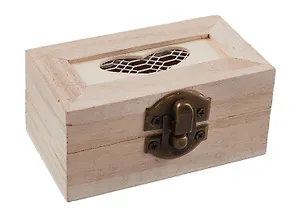 Шкатулка Сердце (вырубка), малая 9*5*4/8,9*5*3,7см, дерево, 11-08023-J2