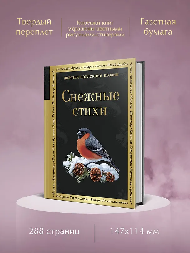 Книга Снежные стихи (Гаврила Державин, Александр Пушкин) — 6