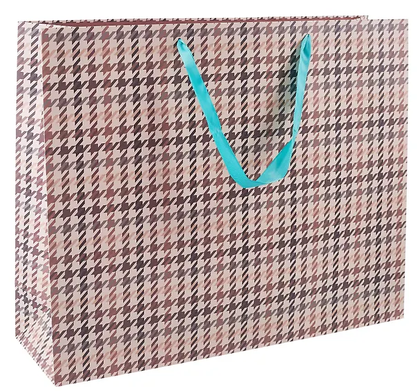 Пакет А3+ 40*50*15 "Гусиная лапка" нейтр., бум.мат.ламинат 3127193 — 1