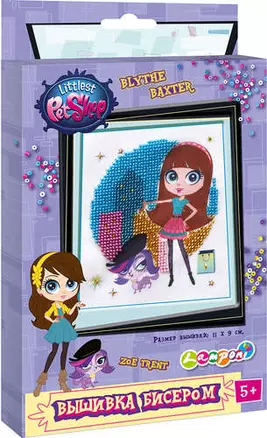 Набор для детского творчества Набор д/вышивания бисером Littlest Pet Shop — 321314 — 1