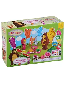 Набор для лепки Сладкая идея 24 см. Маша и Медведь. 33523