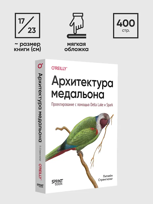 Книга Архитектура медальона. Проектирование с помощью Delta Lake и Spark (Питхейн Стренгхольт) — 10
