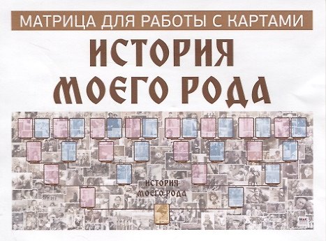 Книга История моего рода. Матрица для работы с картами (Ирина Федорова) — 1