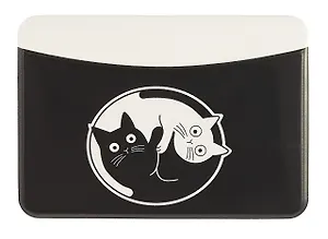 Чехол для карточек горизонтальный Коты Инь-Ян (ДКГ2024-152)