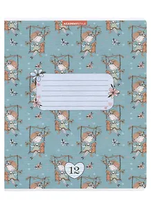 Тетрадь в линейку Academy Style, "Девичье счастье", 12 листов