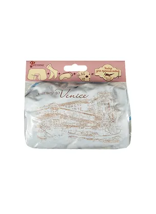 Феникс Презент Набор в чехле "Путешествие в Венецию" 10*16*5: носки, маска для сна, подушка надувная, карты игр., 37163 2461686