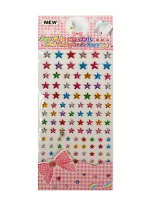 Звезды кристаллы микс цветов микс размеров (11097200)