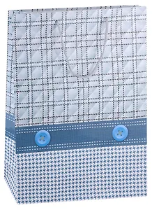 Пакет А3 46*33*10 "Мужской" нейтр., бум.мат.ламинат, ассорти