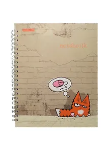 Тетрадь в клетку Marker Arte, DreemWall, 100 листов, в ассортименте