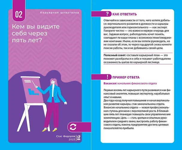 Книга Карьерная шпаргалка + методические карточки (Стас Федоров) — 3
