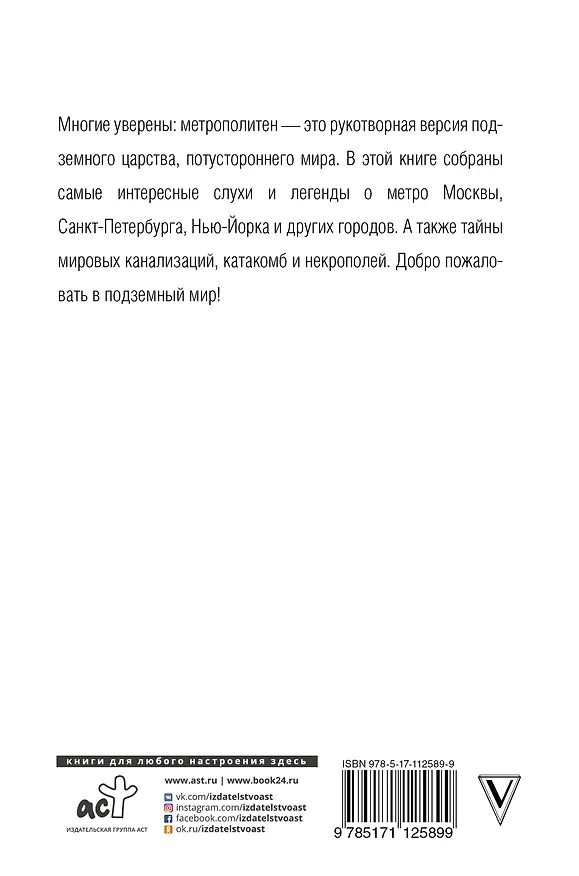 Книга Засекреченное метро Москвы. Новые данные (Матвей Гречко) — 2