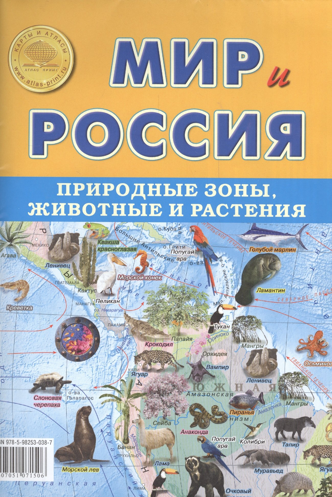 

Мир и Россия. Природные зоны, животные и растения