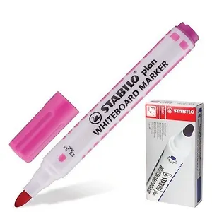 Маркер для досок Stabilo, розовый 2,5-3,5 мм
