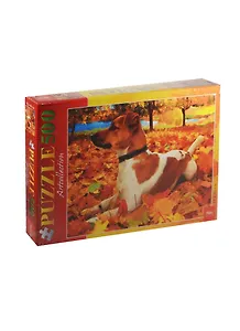 Пазлы 500 А2ф Милый щенок (500П32_05284) (34х46см) (12+) (Hatber) (коробка)