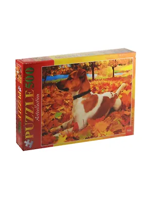 Пазлы 500 А2ф Милый щенок (500П32_05284) (34х46см) (12+) (Hatber) (коробка) 2477515