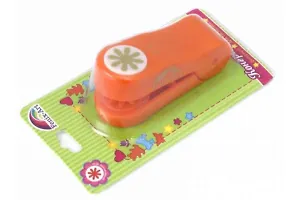 Панч-дырокол конгревный "Цветочек" 16мм 66*24*32мм в блистере