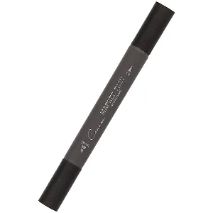 Маркер художественный "Сонет" черный, двухсторон., тонк. и широк.долото, Сонет