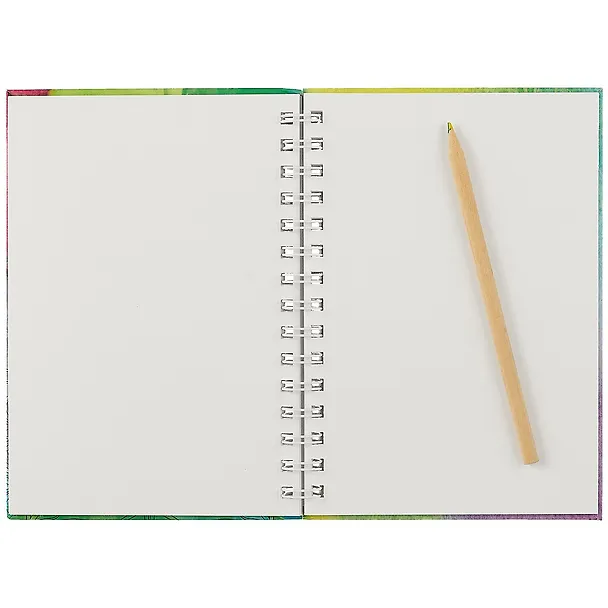 Скетчбук А5 60л "SKETCHBOOK. Flower" белый офсет, 120г/м2, софт.тач., евроспираль 2912219 — 2