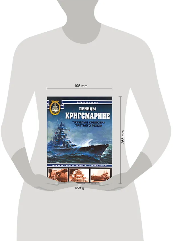 Книга Принцы Кригсмарине.Тяжелые крейсера Третьего рейха (Владимир Кофман) — 2
