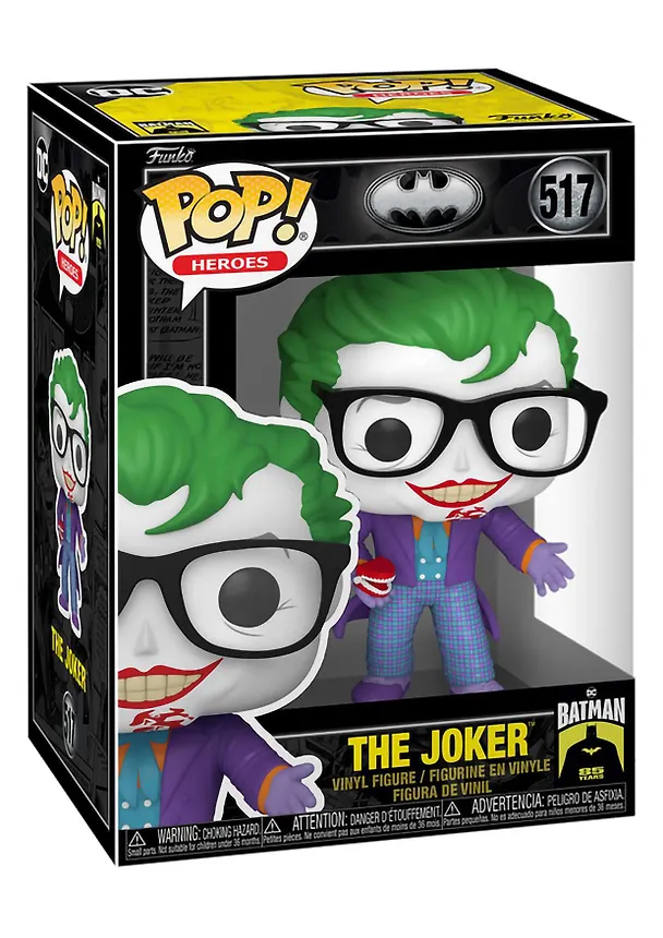 Фигурка Funko POP! Heroes Batman 85th Joker with Teeth (517) (Fun80687) 3118577 — 2