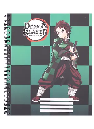 Тетрадь в клетку Demon Slayer, Tanjiro Kamado V2, 96 листов 2936582