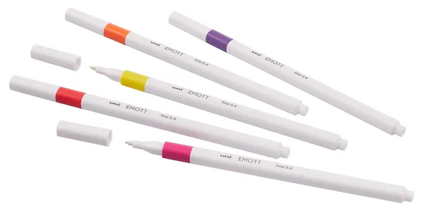 Линеры 05цв "EMOTT. Passion Color" 0,4мм, пласт.уп., UNI 3121618 — 6