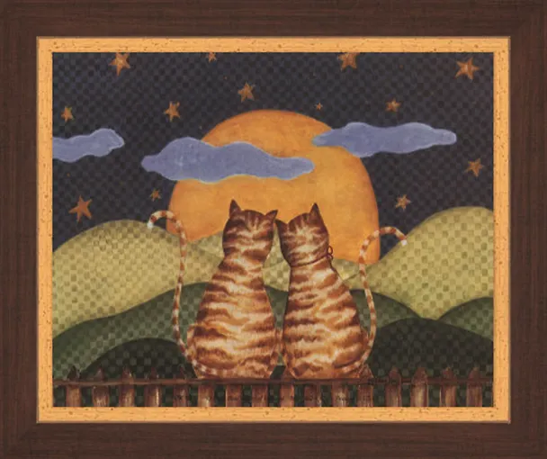 Картина Кот с Кошкой рыжие (PC1118) (24х30) 2392196 — 1