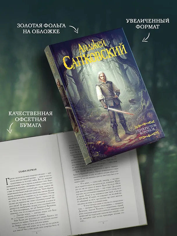 Книга Перекресток Воронов  (Анджей Сапковский) — 7