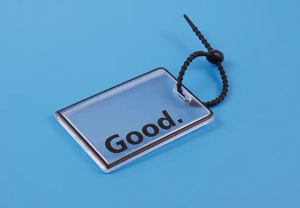 Бейдж "Hello.Smile.Nice.Good", пластик, в ассортименте 3102975 — 6