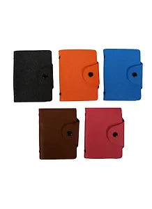 Визитница 40 карточек, на кнопке, ассорти