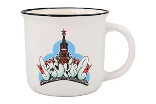Кружка "Спасская башня", рисунок (Москва), (фарфор) (065-8-19-D10) 3163045