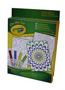 Набор для творчества, Мини набор Crayola/Крайола Рисуем узоры картонная упаковка 04-1002