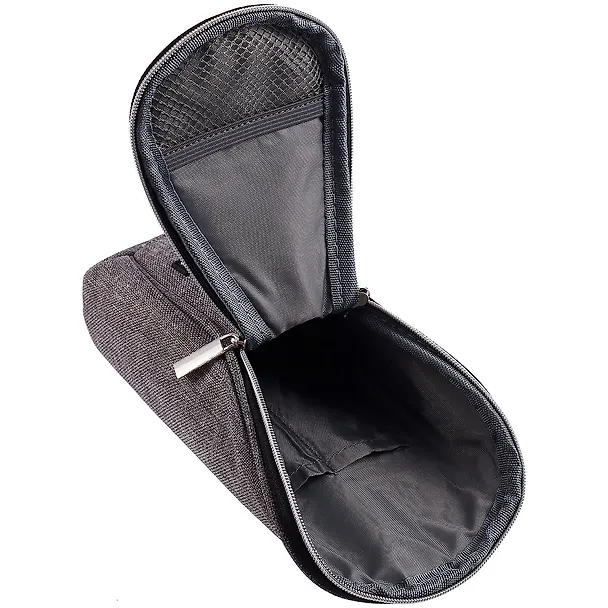 Пенал-косметичка "Private", вертикальный, серый, 21х9х6 см 2953981 — 4