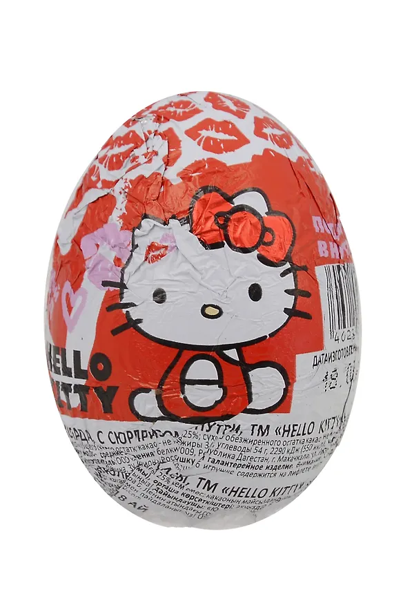 Шоколадное яйцо с подарком Hello Kitty, 20г 3035156 — 3