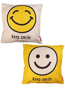 Подушка Смайлы Keep Smile (ткань) (43х43)