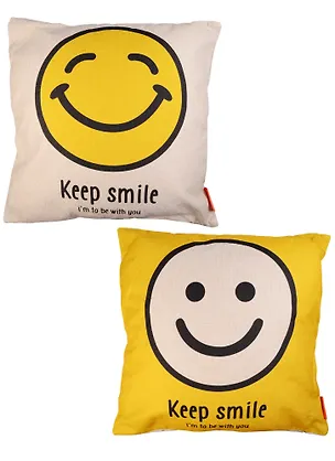 Подушка Смайлы Keep Smile (ткань) (43х43) 2585903