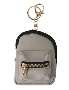 Брелок-обвес на сумку Рюкзачок Светло-Серый (текстиль) (12-3307025189-2561113)