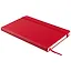 Книга для записей А5 120л кл. "Classic Large" красная, жесткая обложка, резинка, Moleskine — 240949 — 2