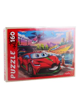 Пазл Быстрый транспорт Рыжий кот 160 элементов П160-1762 2794728