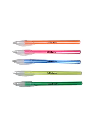 Ручка шариковая Erich Krause, Cocktail, синяя 231223