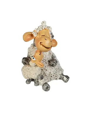 Фигурка Овечка с ягненком (8см) (450-418) (Авангард) 2424335