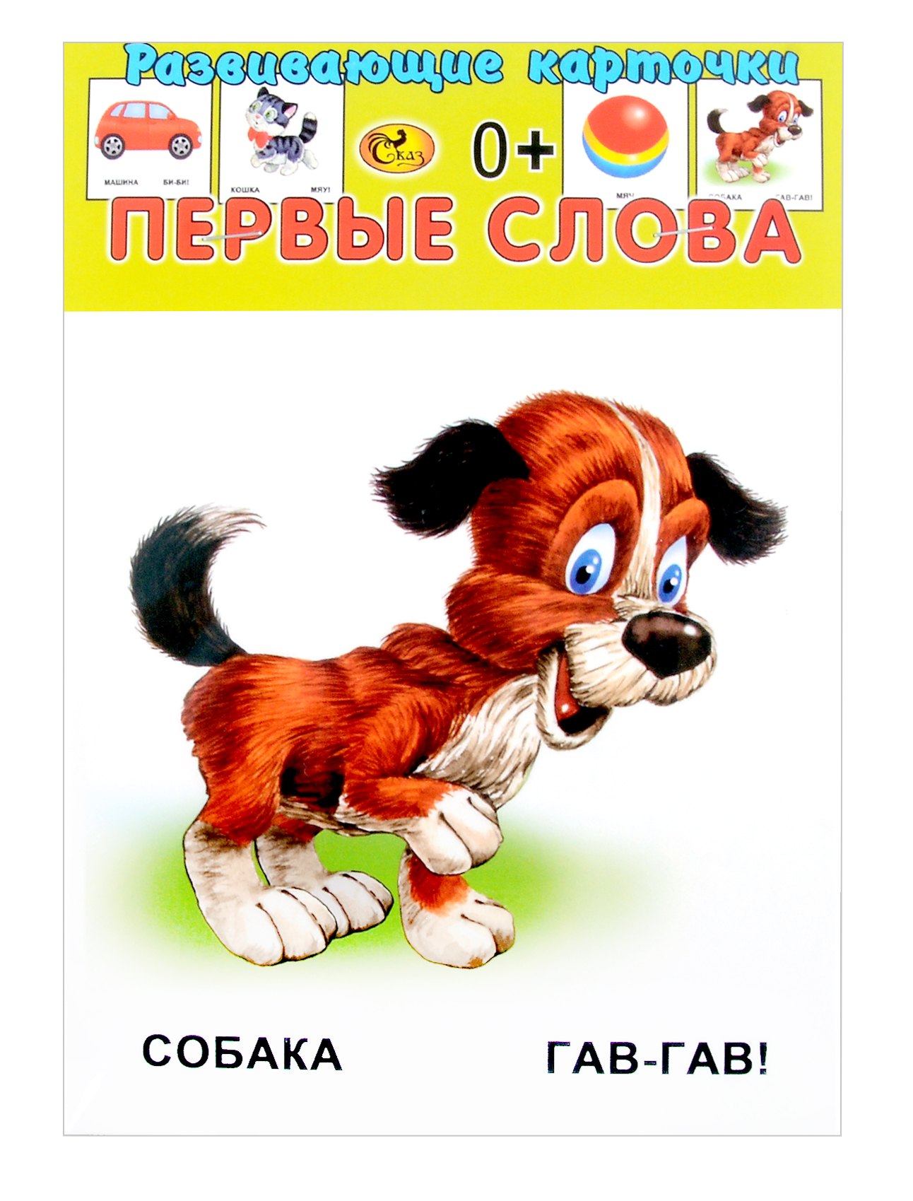 

Развивающие карточки Первые слова (0+) (13 карточек)