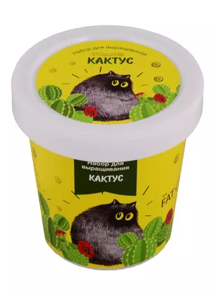 Набор для выращивания Кактус (Fat cat) (НВ2018-24) — 2704041 — 1