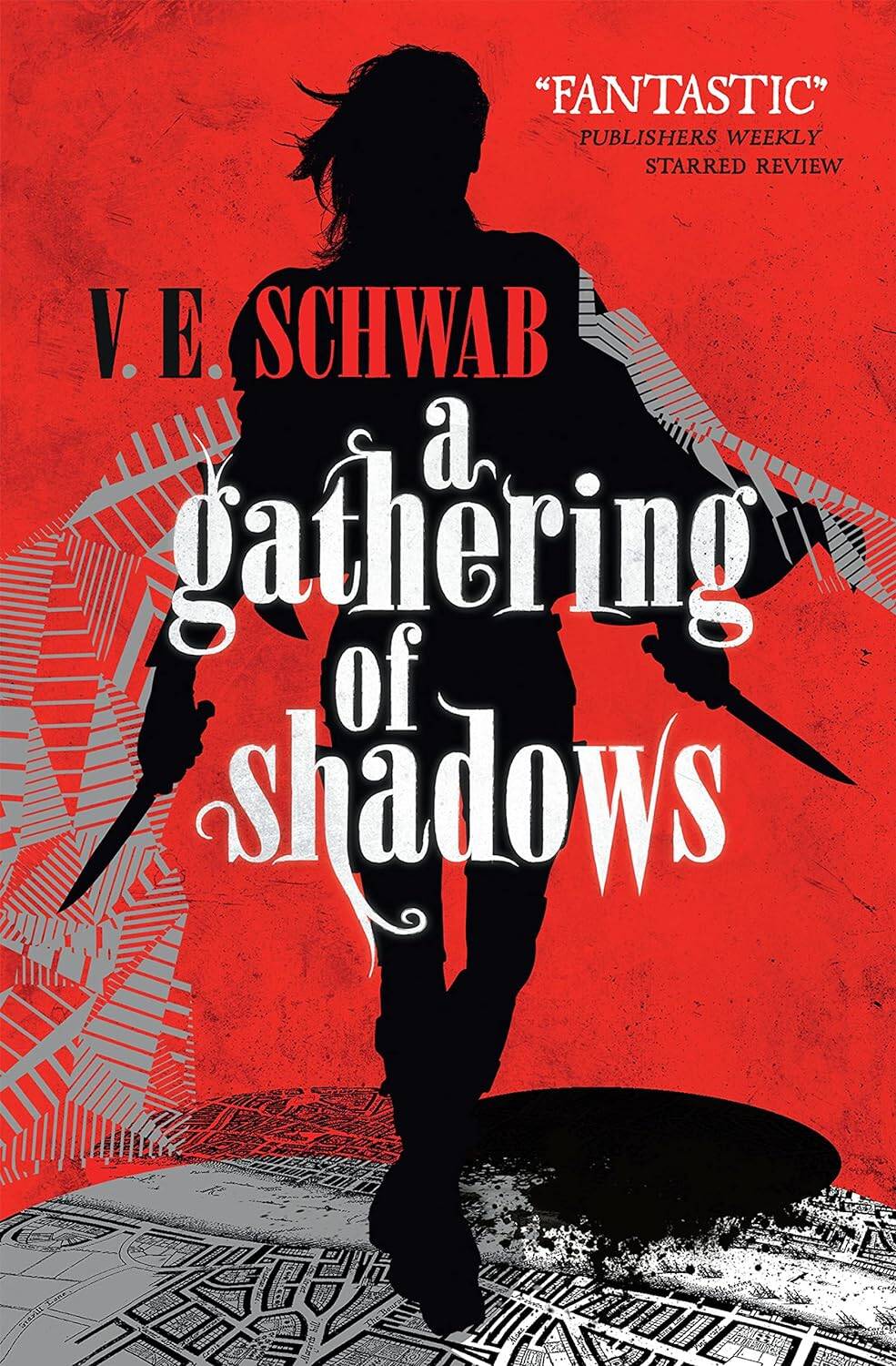 Обложка книги «A Gathering of Shadows (Victoria Schwab) Тени сгущаются (Виктория Шваб)/ Книги на английском языке»