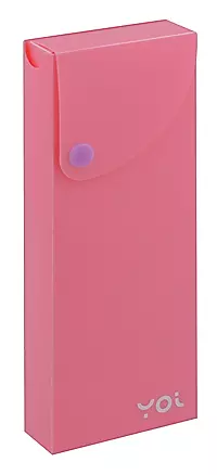 Пенал Yoi, Pastel, выдвижной розовый — 2929003 — 1